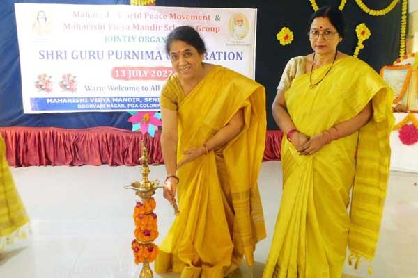 MVM Prayagraj Naini Durwani celebrated Guru Purnima.	